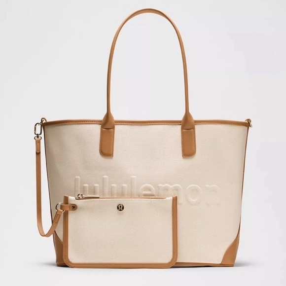 LULULEMON Classic Canvas Tote Bag 16L - Picture 1 of 7